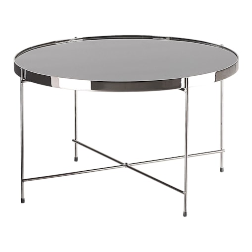 Stolik kawowy srebrny LUCEA