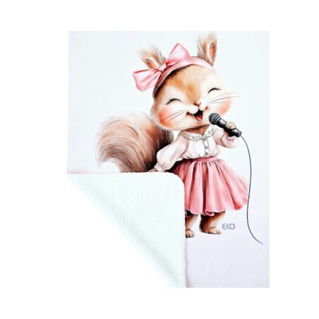 Kocyk Panelowy Muszelka PIOSENKARKA