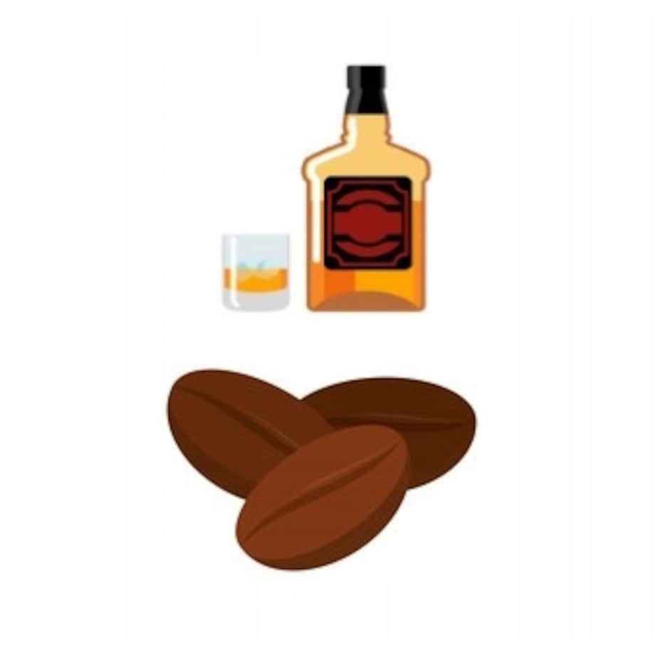 Kawa aromatyzowana o smaku IRISH WHISKY ziarno 200g ARABICA PREMIUM Cup&You - kawa smakowa deserowa