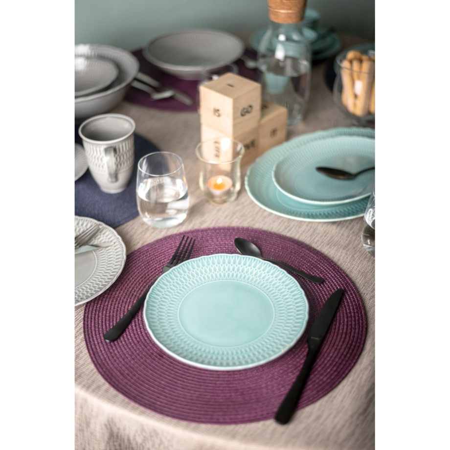 Talerz płytki 21 cm Sofia Lazurowa LB05