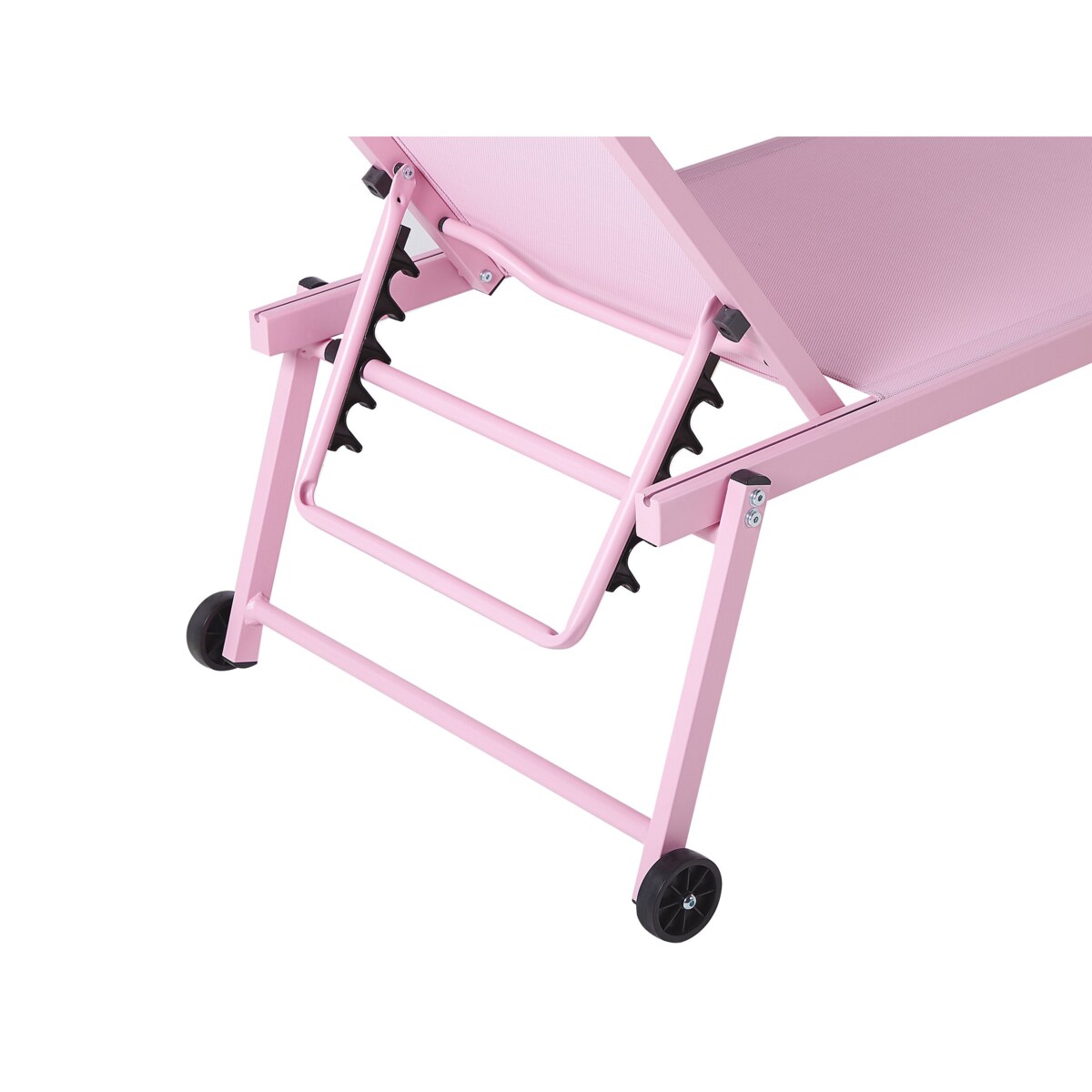 Leżak ogrodowy różowy PORTOFINO