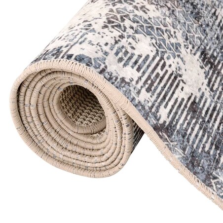 vidaXL Dywan z możliwością prania, kolorowy, 120x180cm, antypoślizgowy