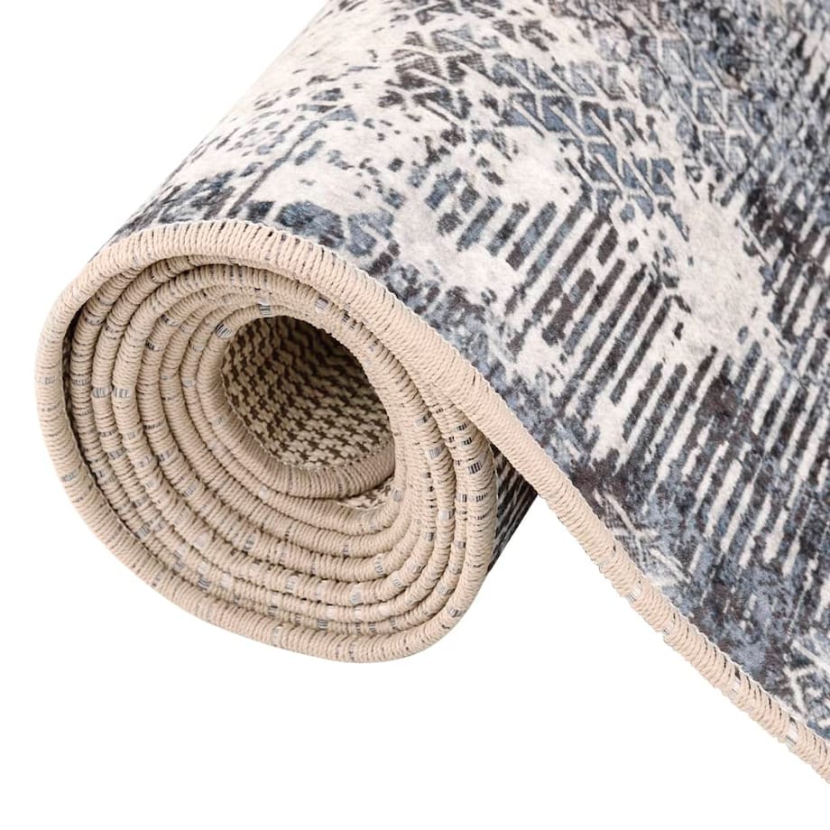 vidaXL Dywan z możliwością prania, kolorowy, 120x180cm, antypoślizgowy