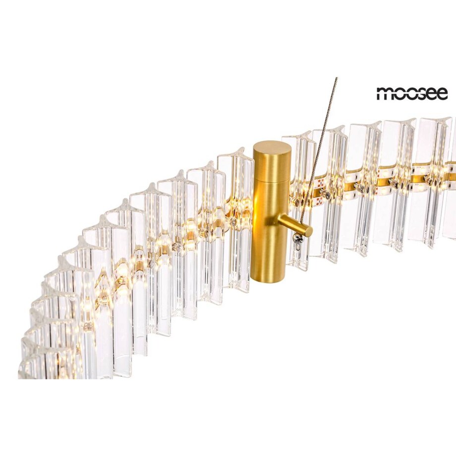 Lampa wisząca Saturnus MSE010100168 do jadalni złote