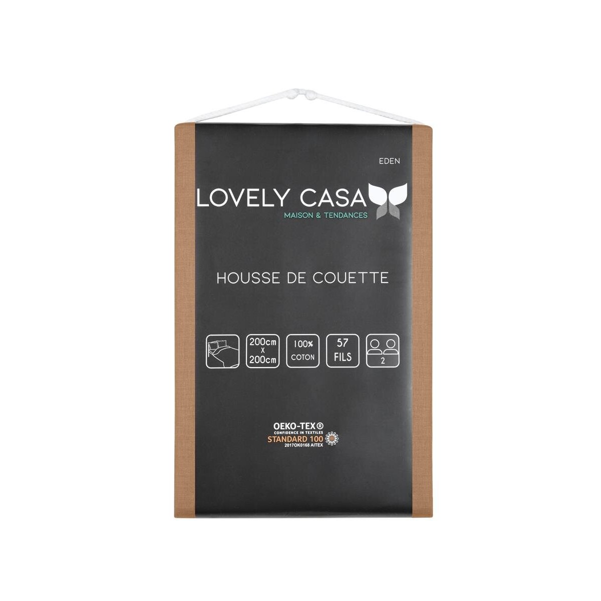 Bawełniana poszwa na kołdrę EDEN, 200 x 200 cm