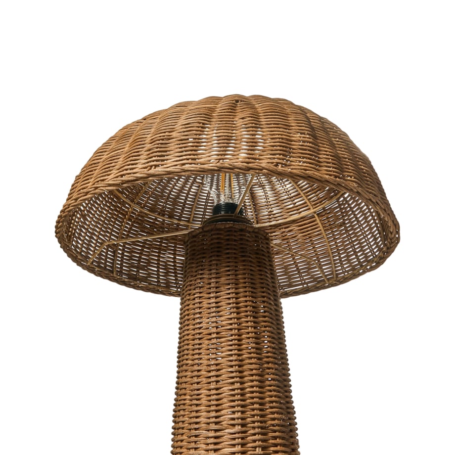 Lampa podłogowa ALERO Rattan Naturalny