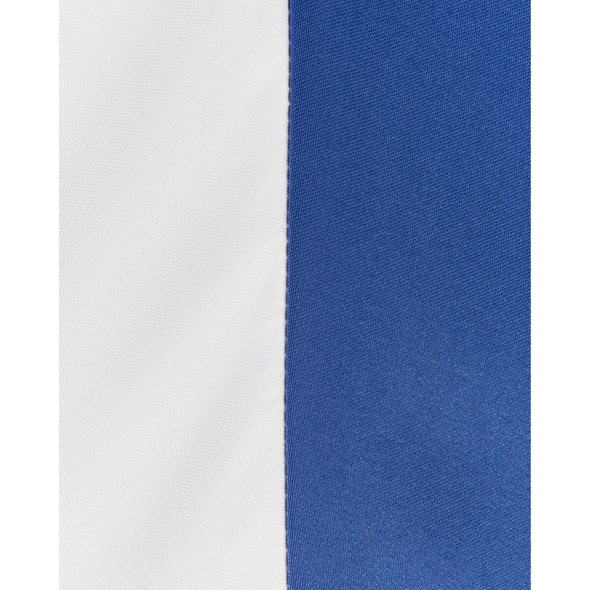 Parasol ogrodowy 245 cm niebiesko-biały MINOA