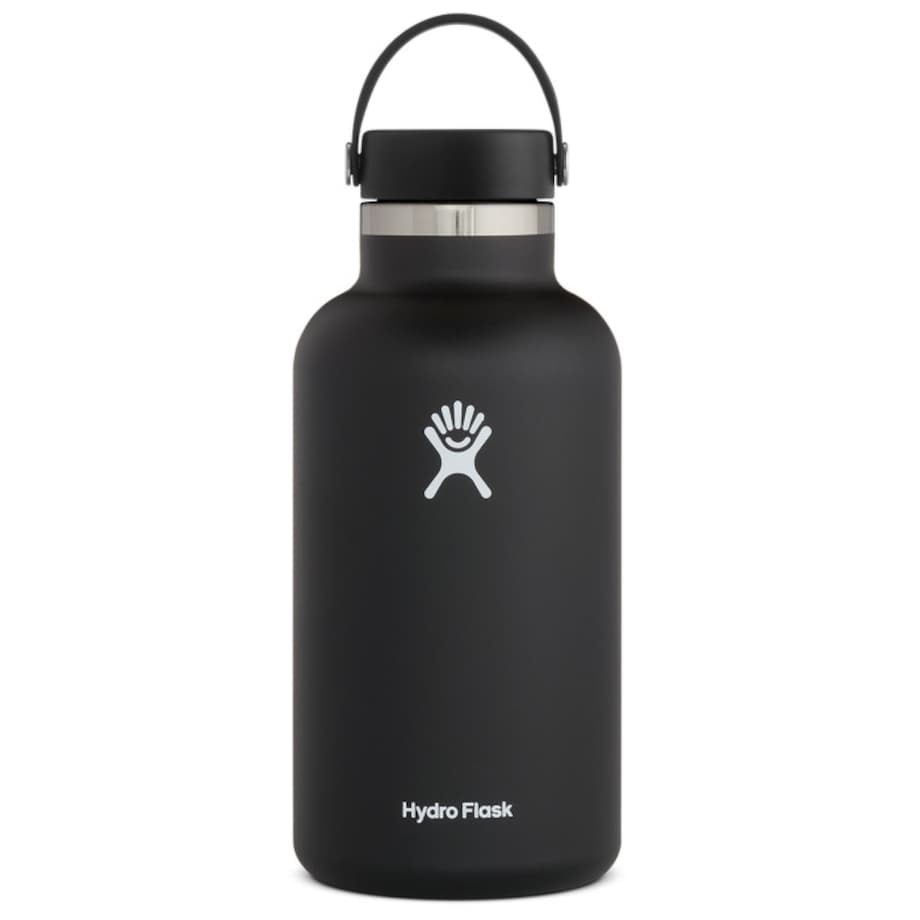 Butelka termiczna (1,893 l) Wide Mouth 2.0 Flex Cap Black Hydro Flask