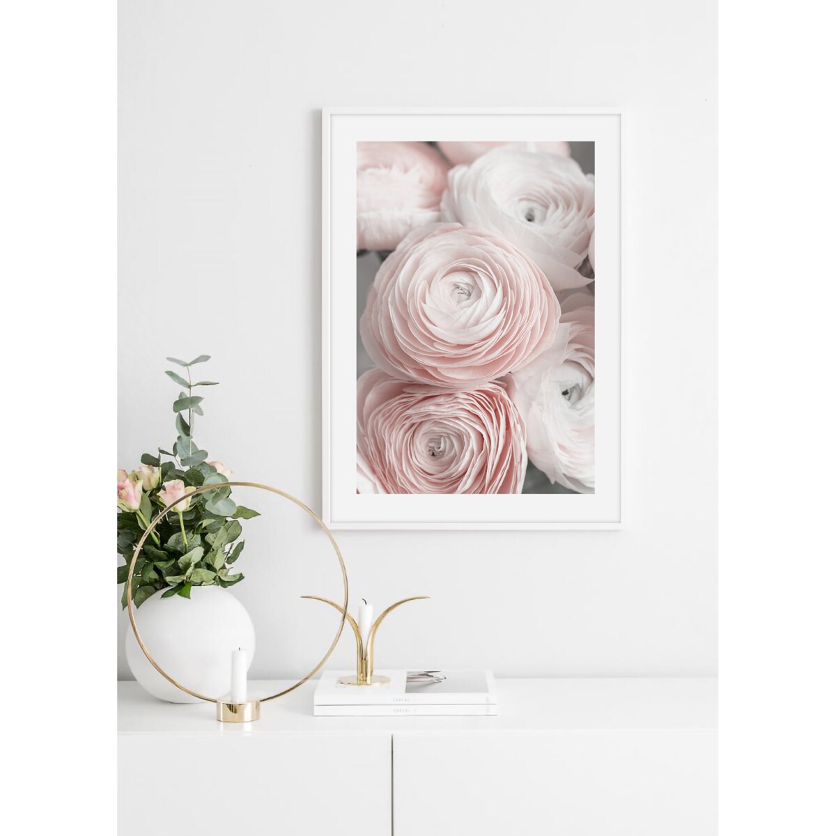 Poster Story, Plakat, Obraz - Subtelne Róże, wymiary 60 x 84 cm