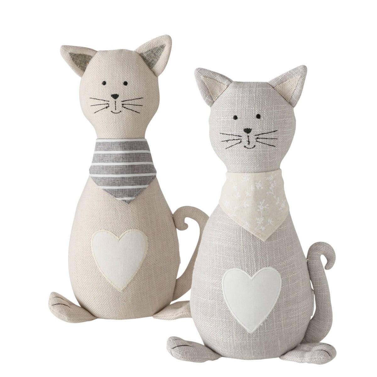 Stoper do drzwi Minka, kształt kota, 32 x 11 x 18 cm