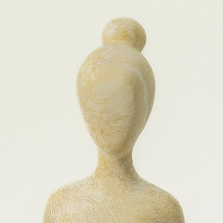 Figurka joginki Asana II 6x6x10 cm, 6x6x10 cm