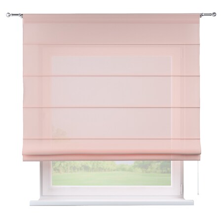 Roleta rzymska Torino 130x170 prześwitujący, jasny róż