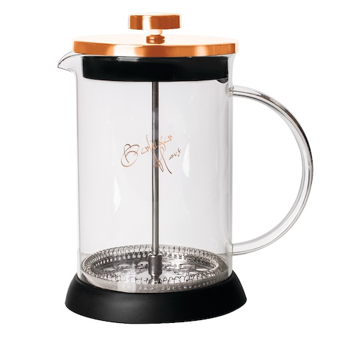 Zaparzacz tłokowy do herbaty kawy 350ml French Press BERLINGER HAUS Metallic Rose Gold