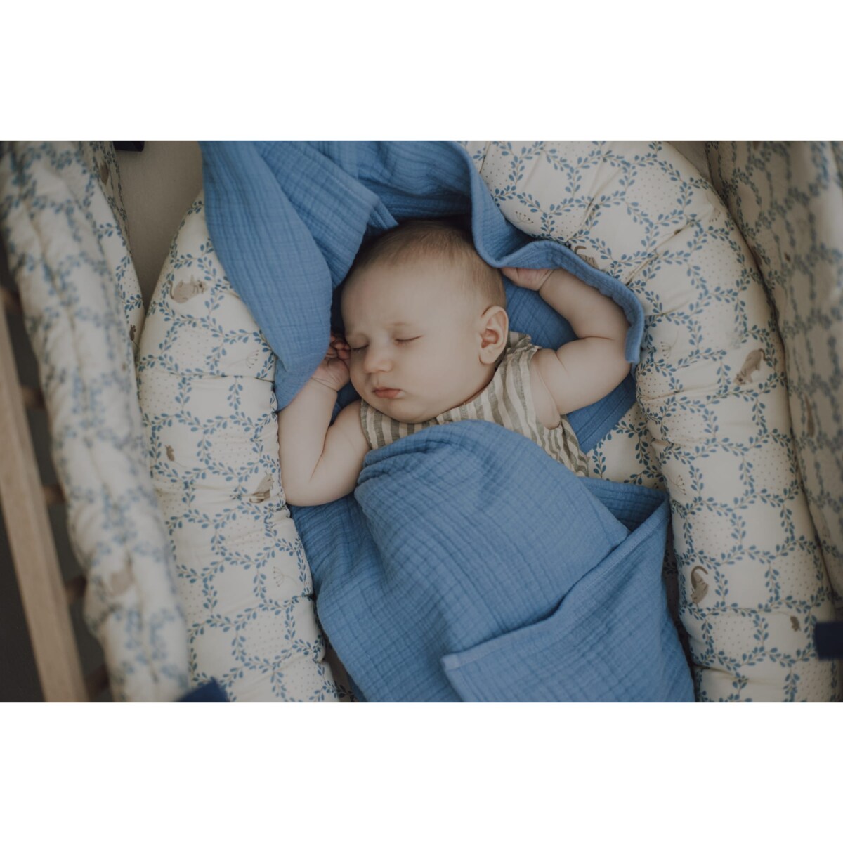 Kokon niemowlęcy Blue Cottage