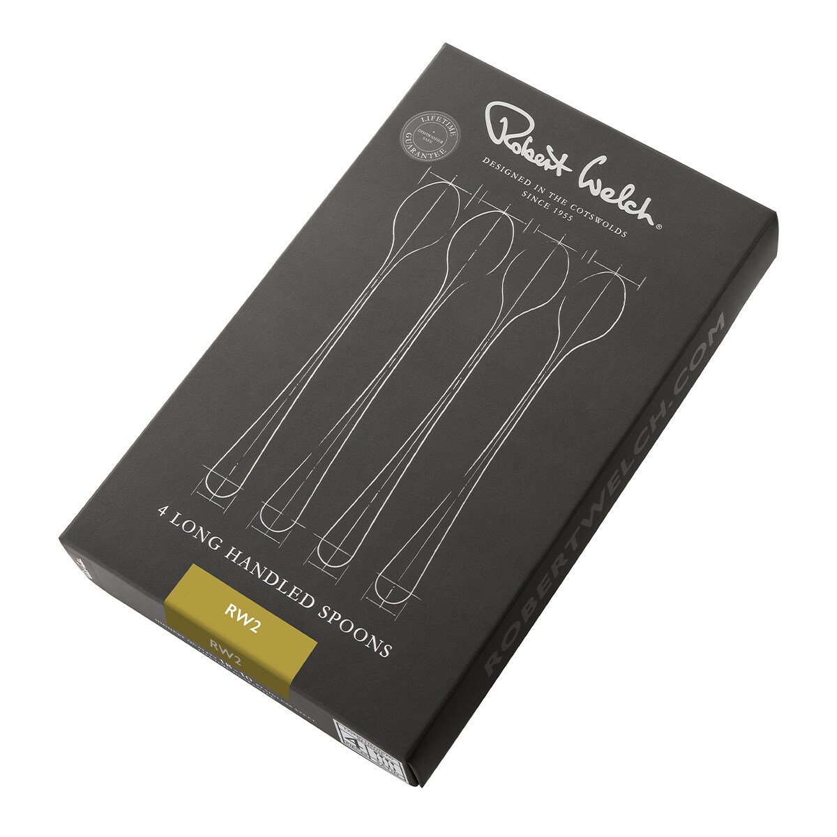 Łyżeczki do latte RW2 satin 4 szt. / Robert Welch
