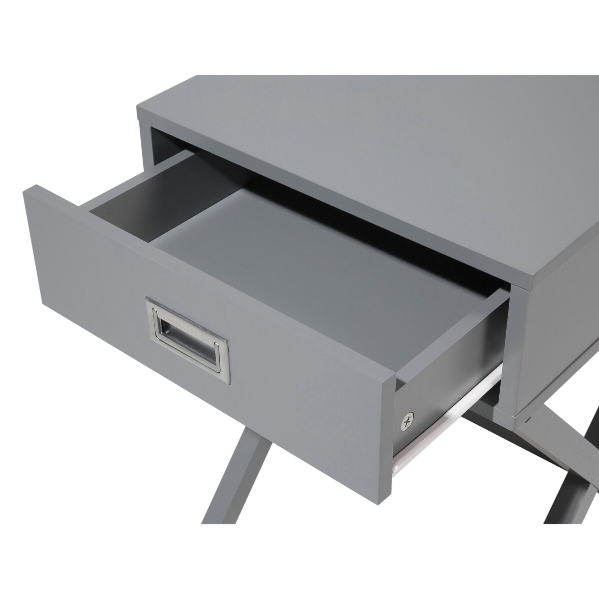 Stolik pomocniczy szary MONROE