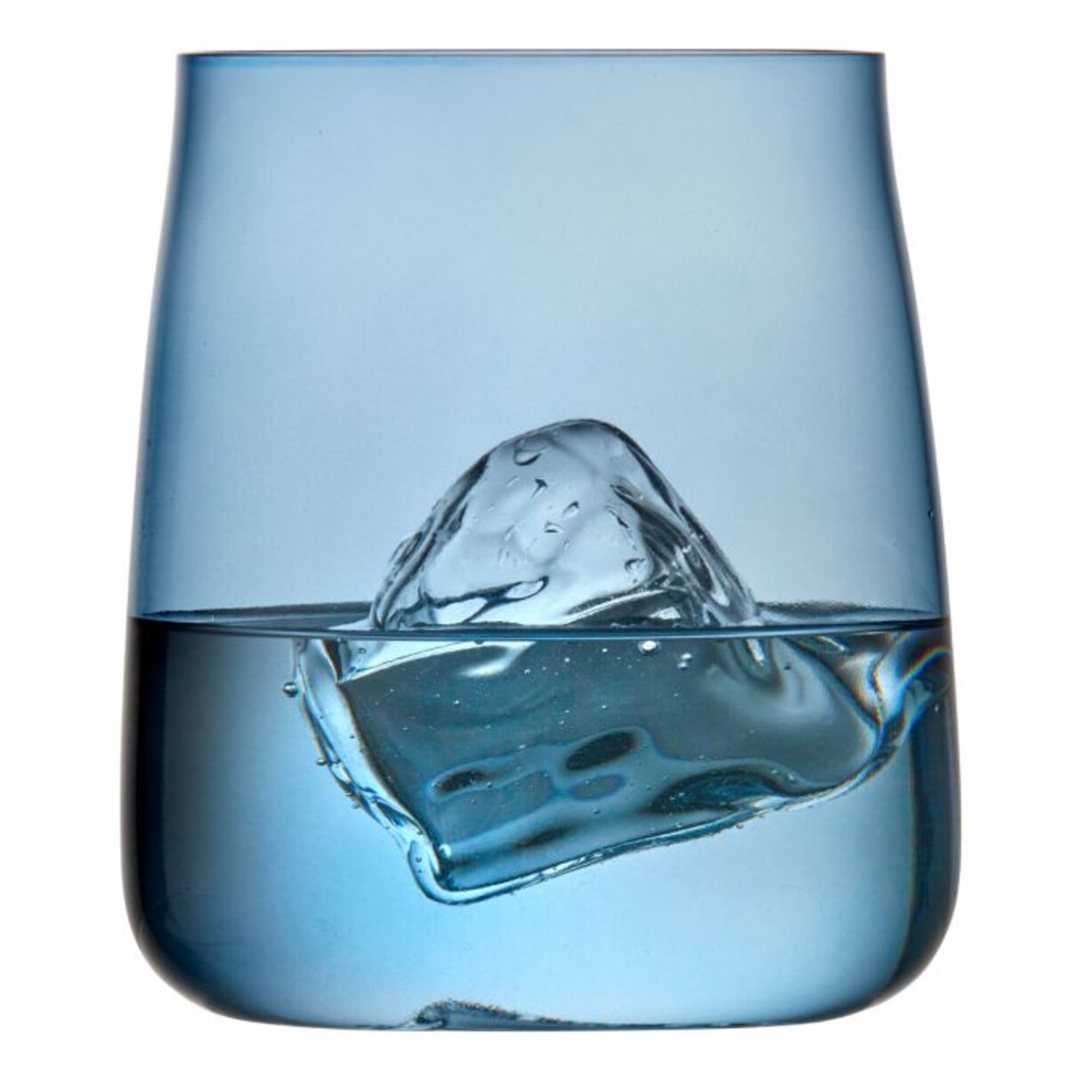 Szklanki do wody ze szkła kryształowego Smoke 420 ml niebieskie 4 sztuki 31579