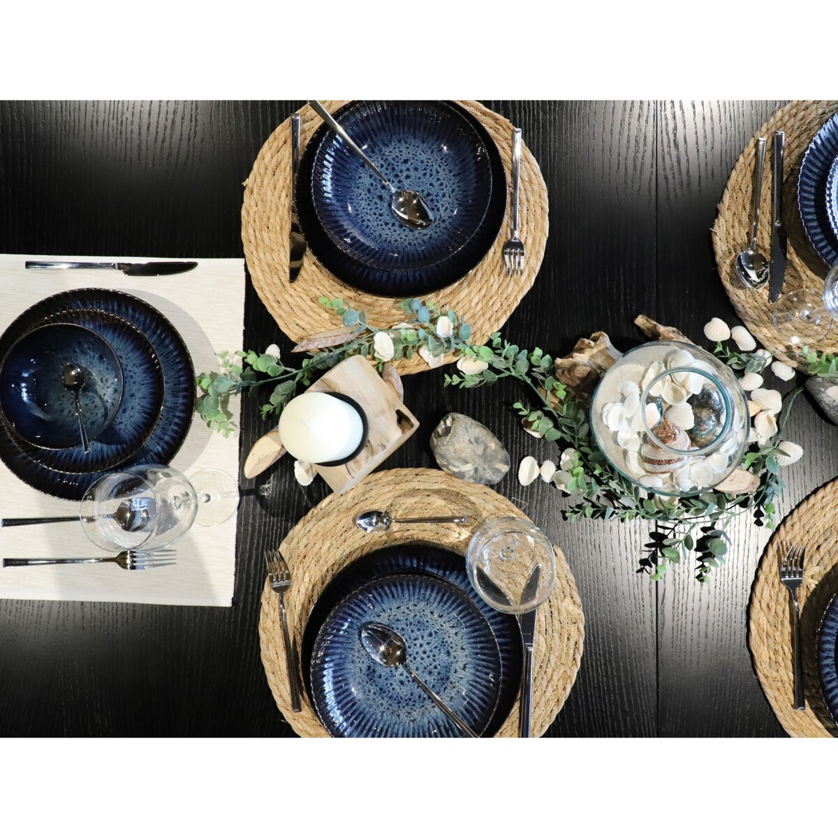 Zestaw talerzy dla 4 osób Cosmos