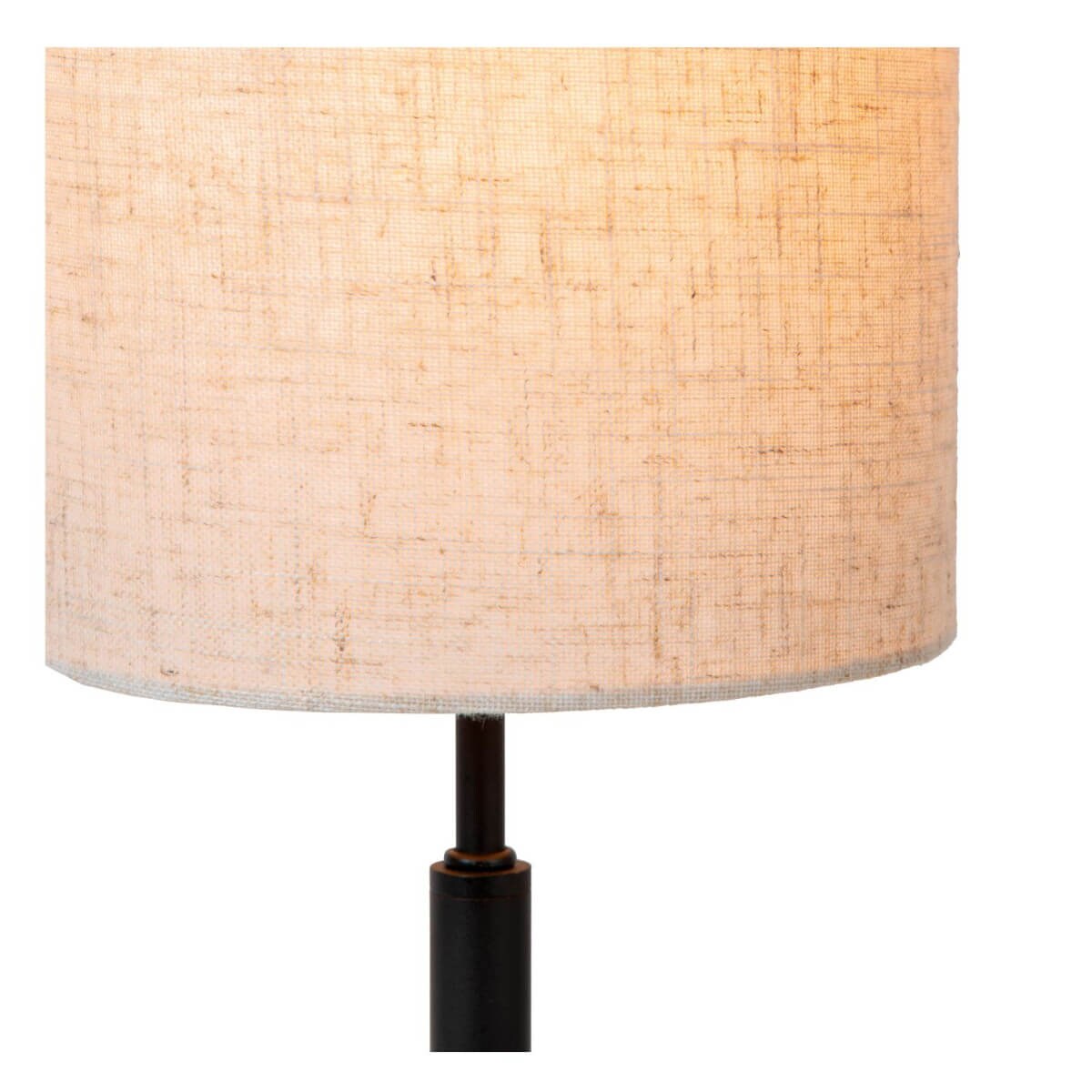 Nocna lampka na komodę Maya 45509/81/38 Lucide beżowy czarny