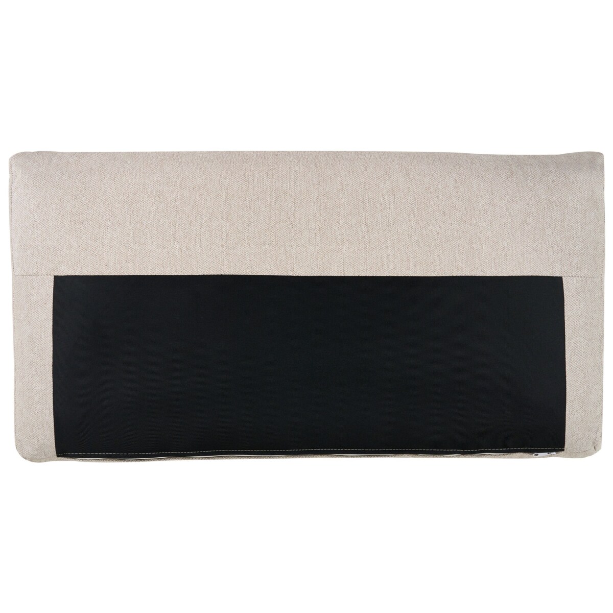 Sofa narożna prawostronna SIGGARD Beżowy Tkanina