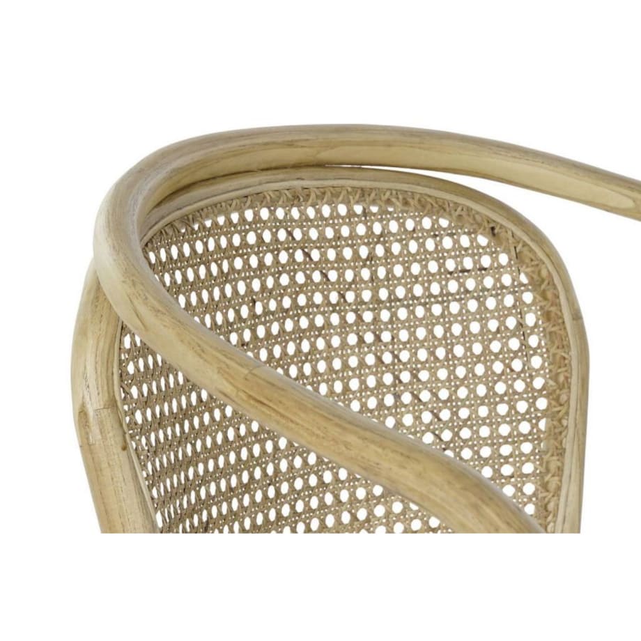 Krzesło gięte z rattanem 79x58 cm GONESSE