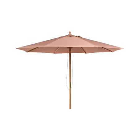 Parasol ogrodowy 270 cm TOSCANA Brązowy