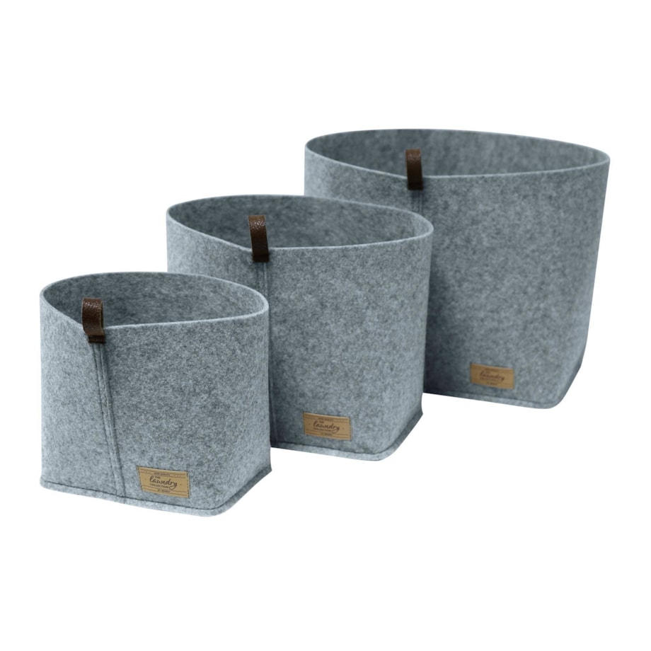 Organizer na kosmetyki i drobne przedmioty FELI, z imitacji filcu, WENKO