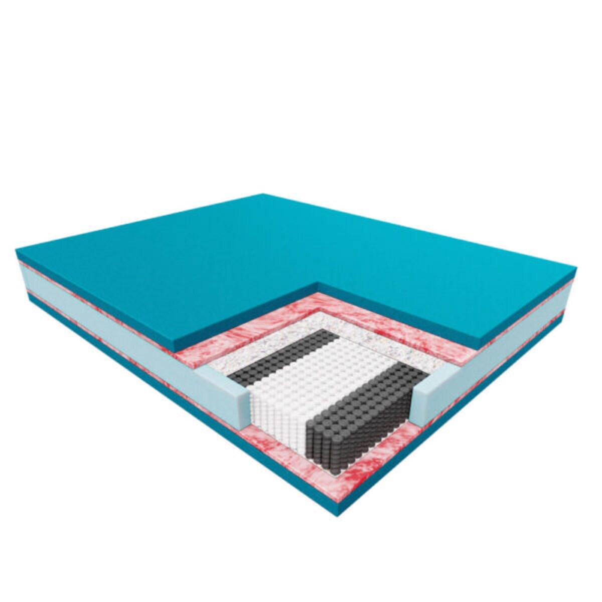 Materac Hybris Microtencel, 140 x 200 cm, Janpol