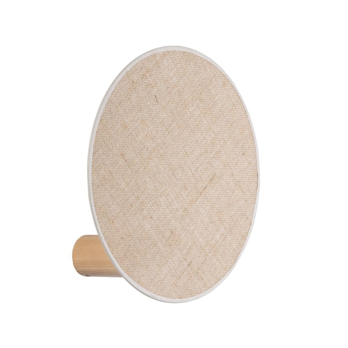 Kinkiet ścienny TK Lighting PULSE 4814 E27 biały/sosna/juta nowoczesna lampa do salonu sypialni i korytarza