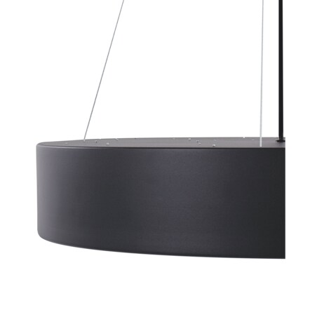 Lampa wisząca LED metalowa czarna BALILI