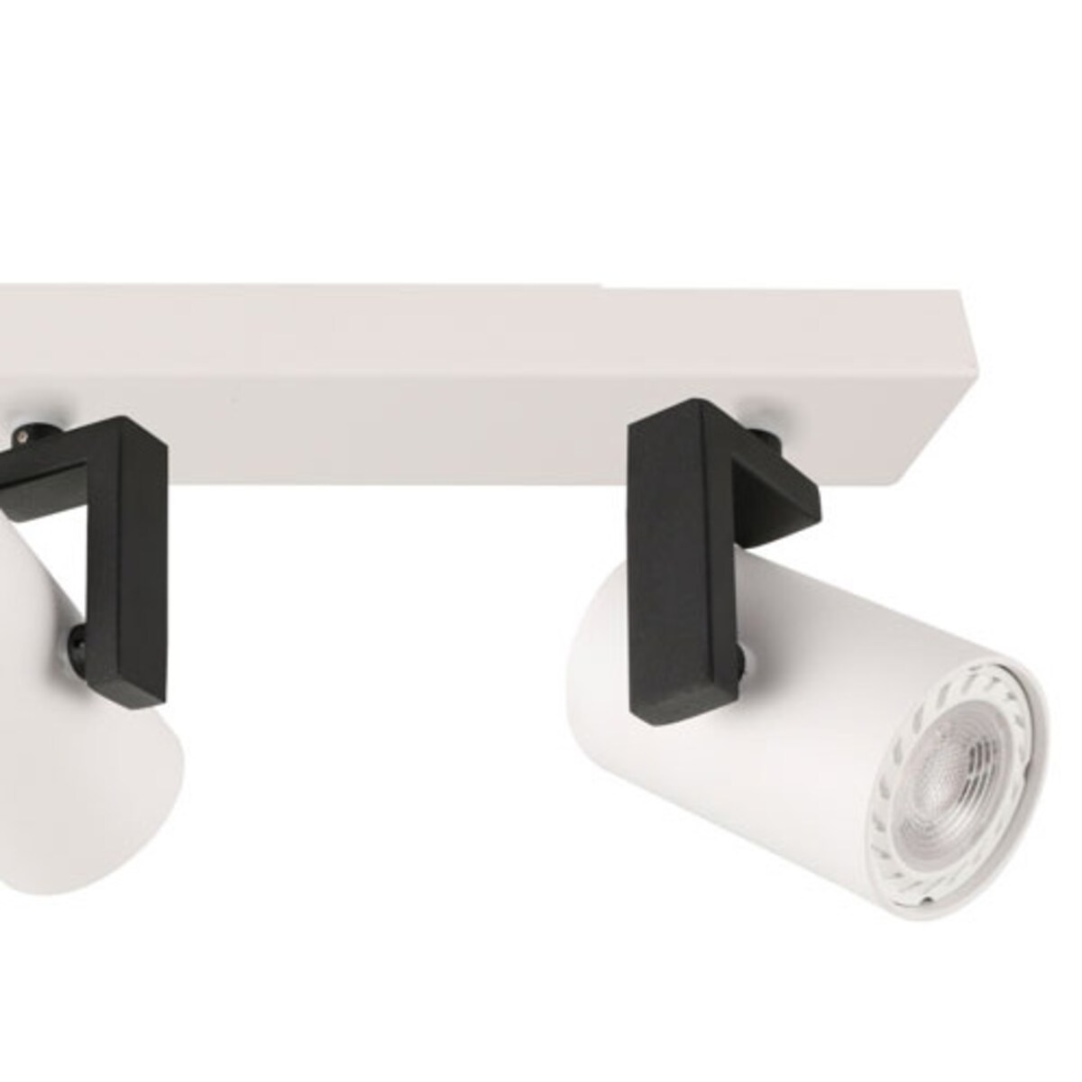 LAMPA sufitowa MOLA SPL-2846-3 WH Italux metalowa OPRAWA regulowane reflektorki plafon białe czarne