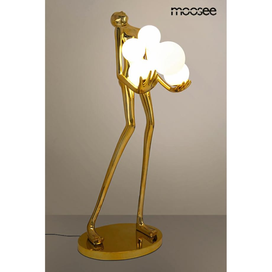 MOOSEE lampa podłogowa HUMAN GOLD PREMIUM