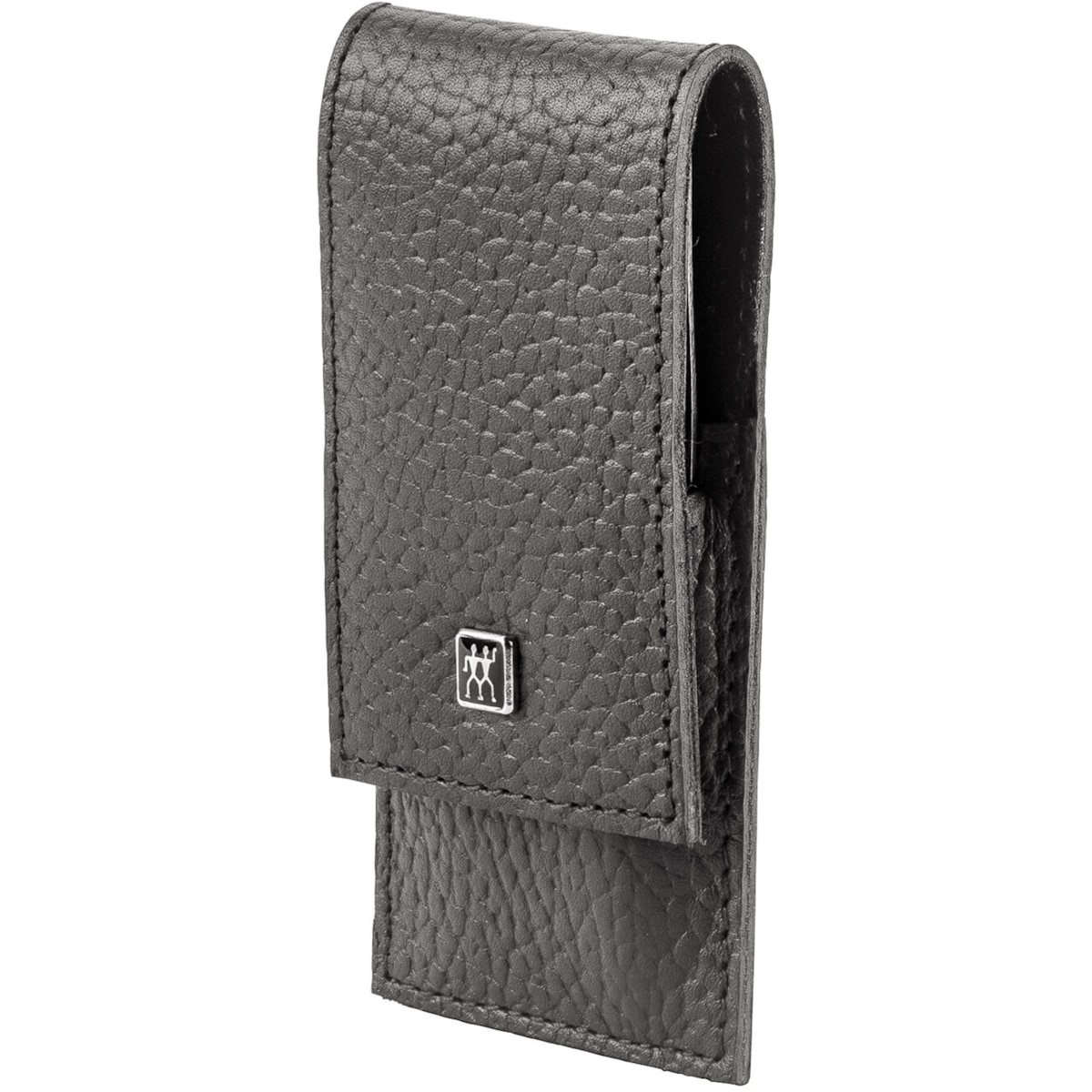 Zestaw podróżny Zwilling Classic Inox – skórzane etui, 3 elementy - Szary