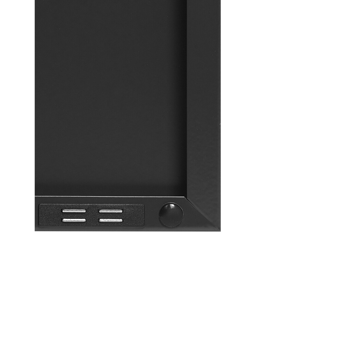 Szafa biurowa metalowa czarna VARNA