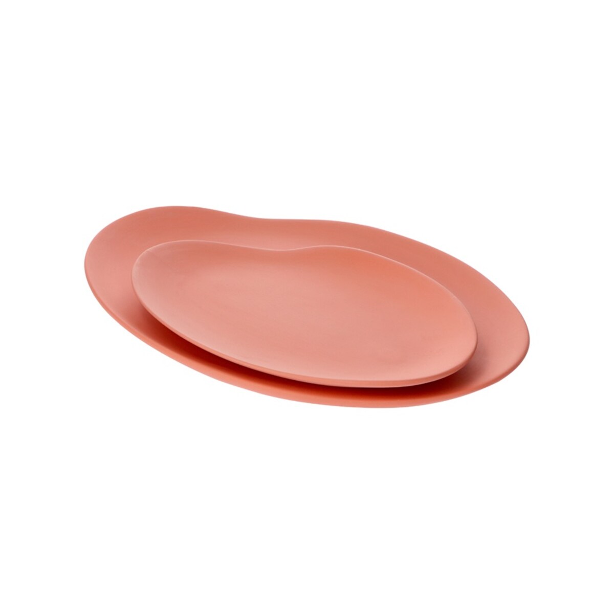 Zestaw 2 talerzy Craft różowy CD23