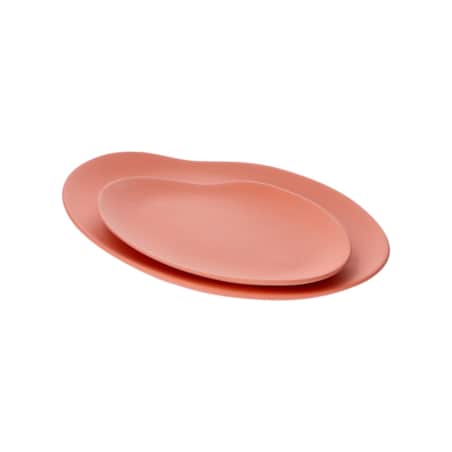 Zestaw 2 talerzy Craft różowy CD23