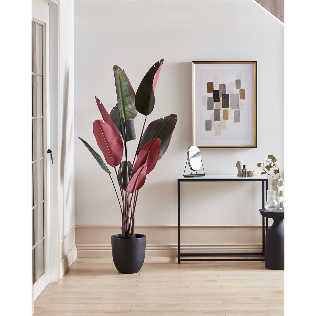 Sztuczna roślina BANANA TREE 163 cm Zielony