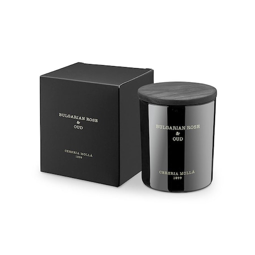 Świeca zapachowa Bulgarian Rose & Oud, 230 g, Cereria Molla