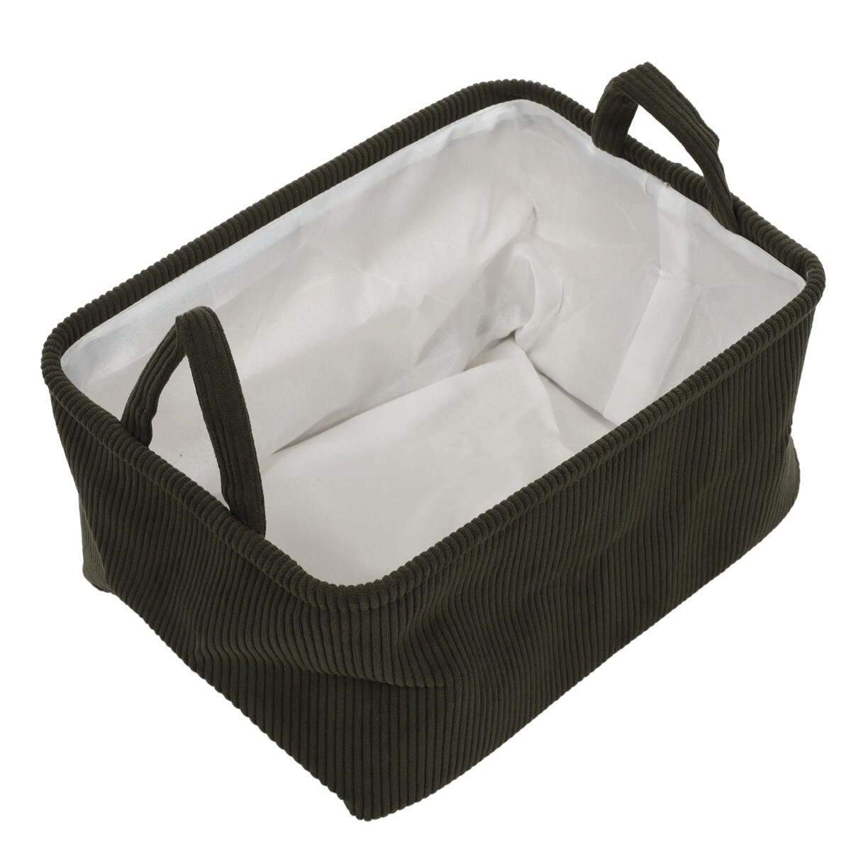 Kosz do przechowywania z uchwytami, poliestrowy, 35 x 25 x 20 cm