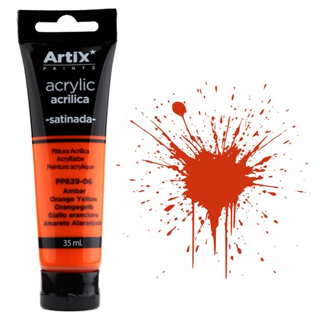 farba akrylowa orange yellow artix pp639-06, 35ml