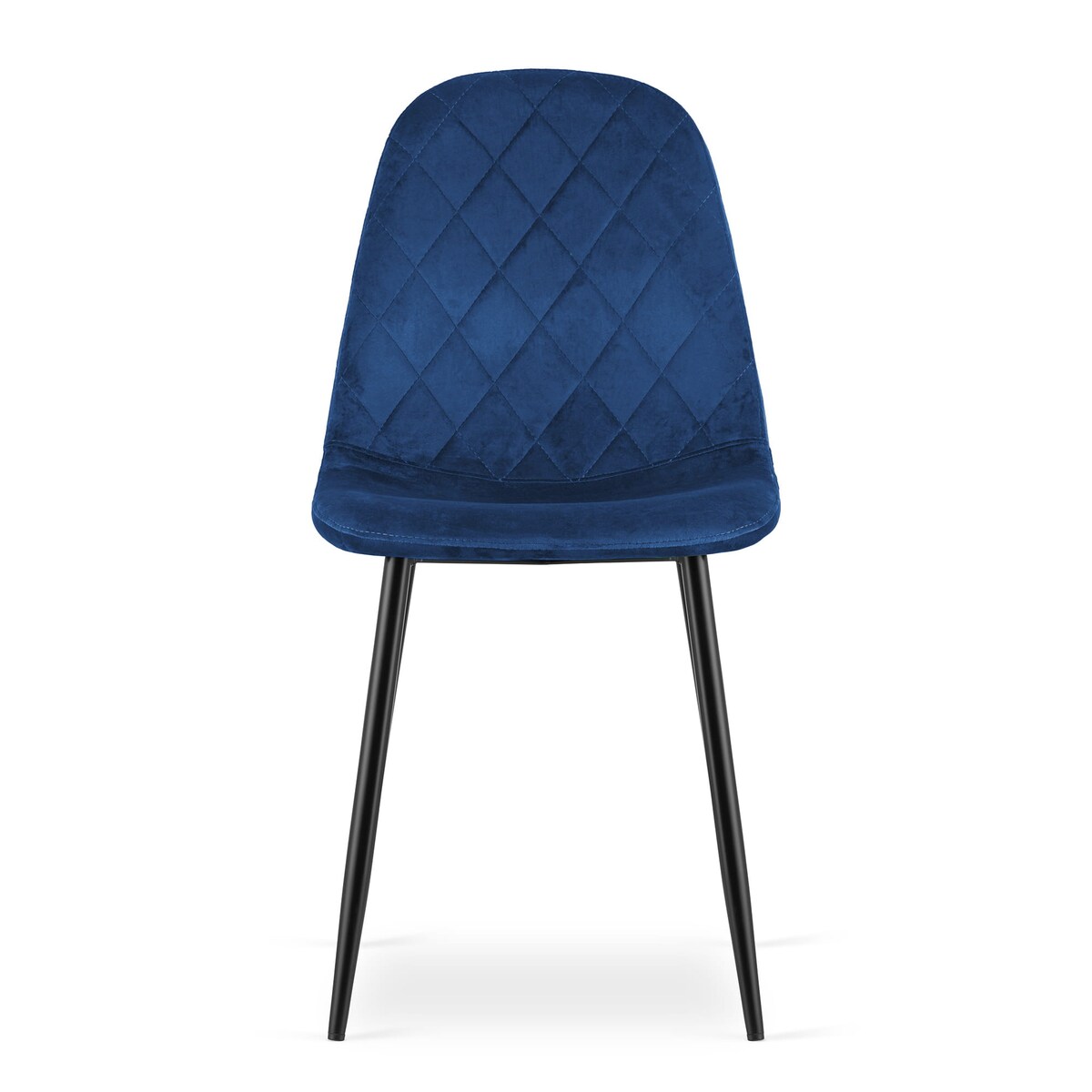 Krzesło Do Jadalni Kuchni Salonu Asti - Granat Aksamit X 3