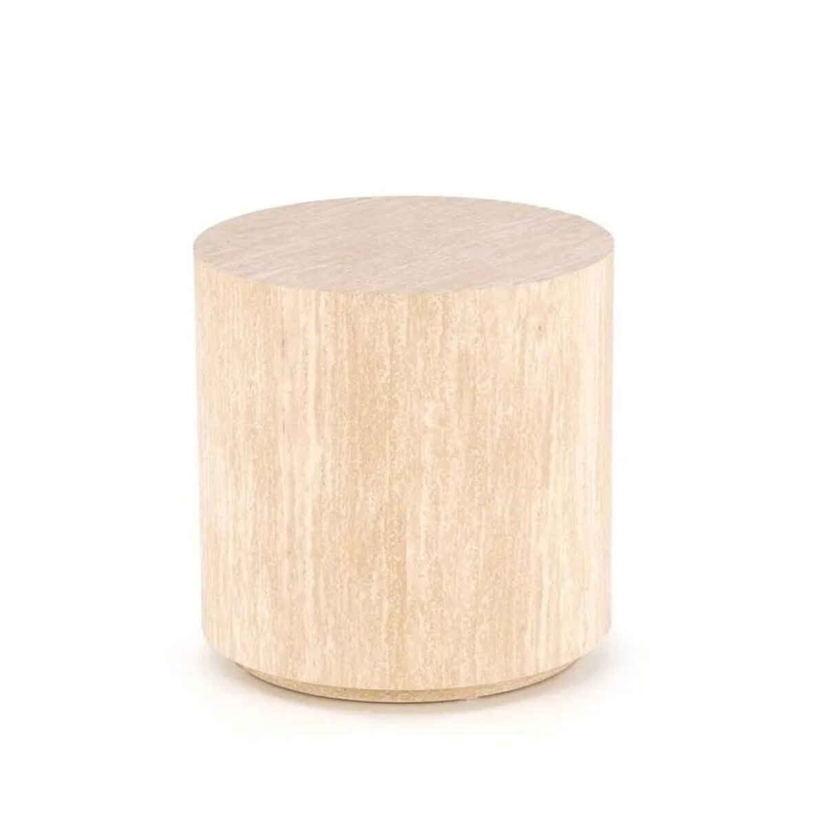 Stolik kawowy TRAVERTINO S okrągły 45x45 trawertyn