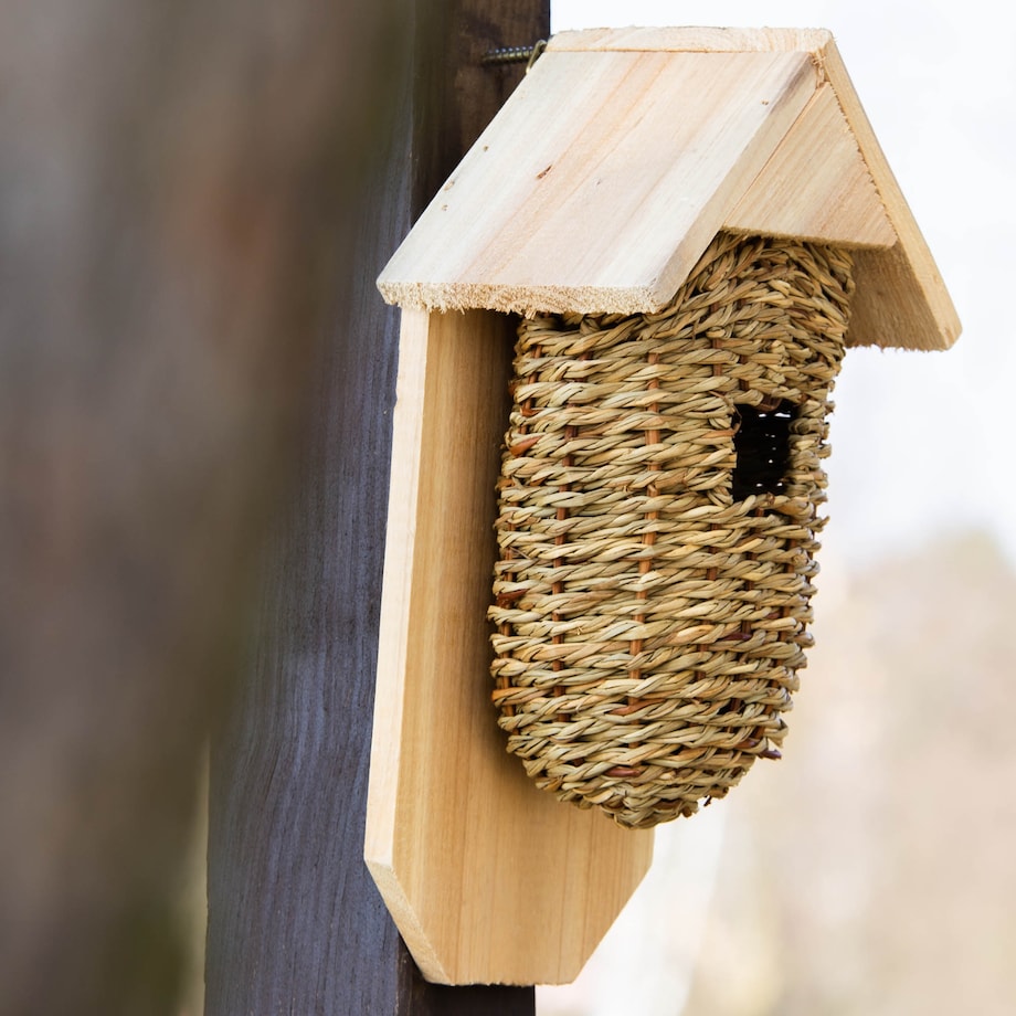 Budka Lęgowa Dla Ptaków Karmnik Domek Drewniany