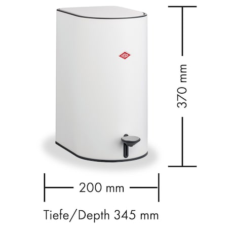 Kosz na śmieci STEP BOY 9l piaskowy matt - WESCO