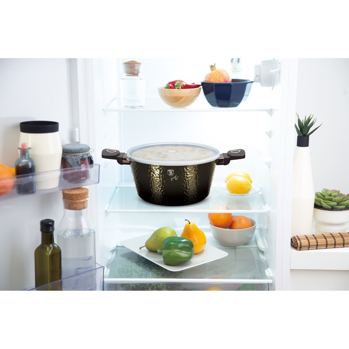 Zestaw Garnek + patelnia 24cm BERLINGER HAUS Primal Gloss