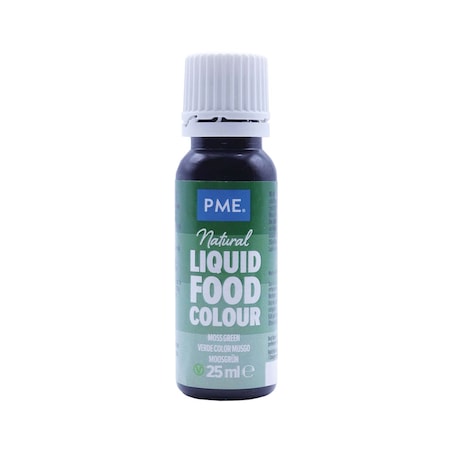PME Naturalny barwnik spożywczy w płynie 25 ml ciemnozielony