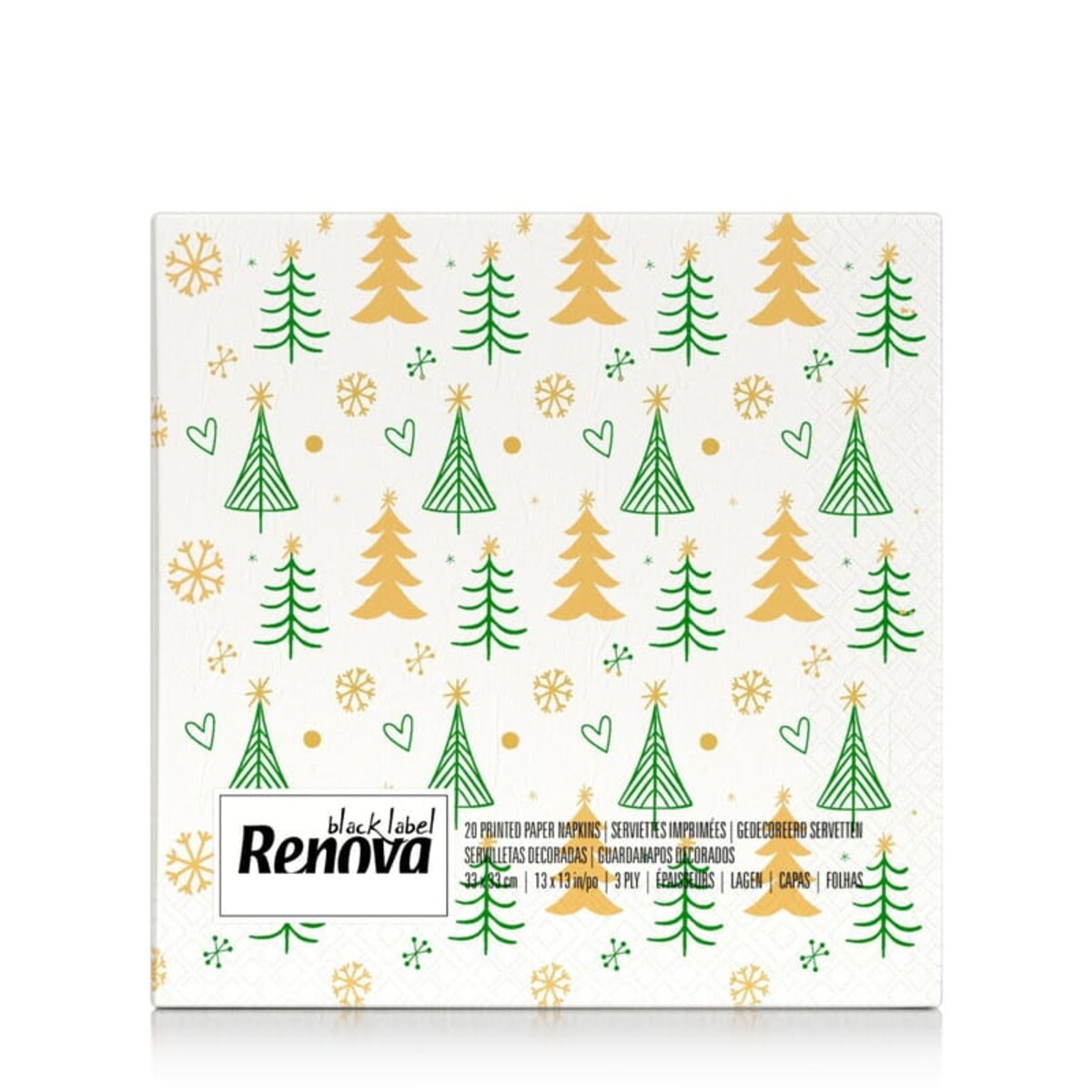 Serwetki Renova Xmas Pine Trees 20szt