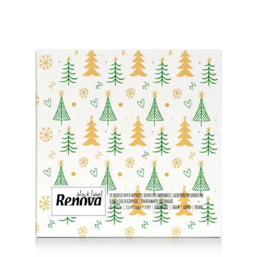 Serwetki Renova Xmas Pine Trees 20szt