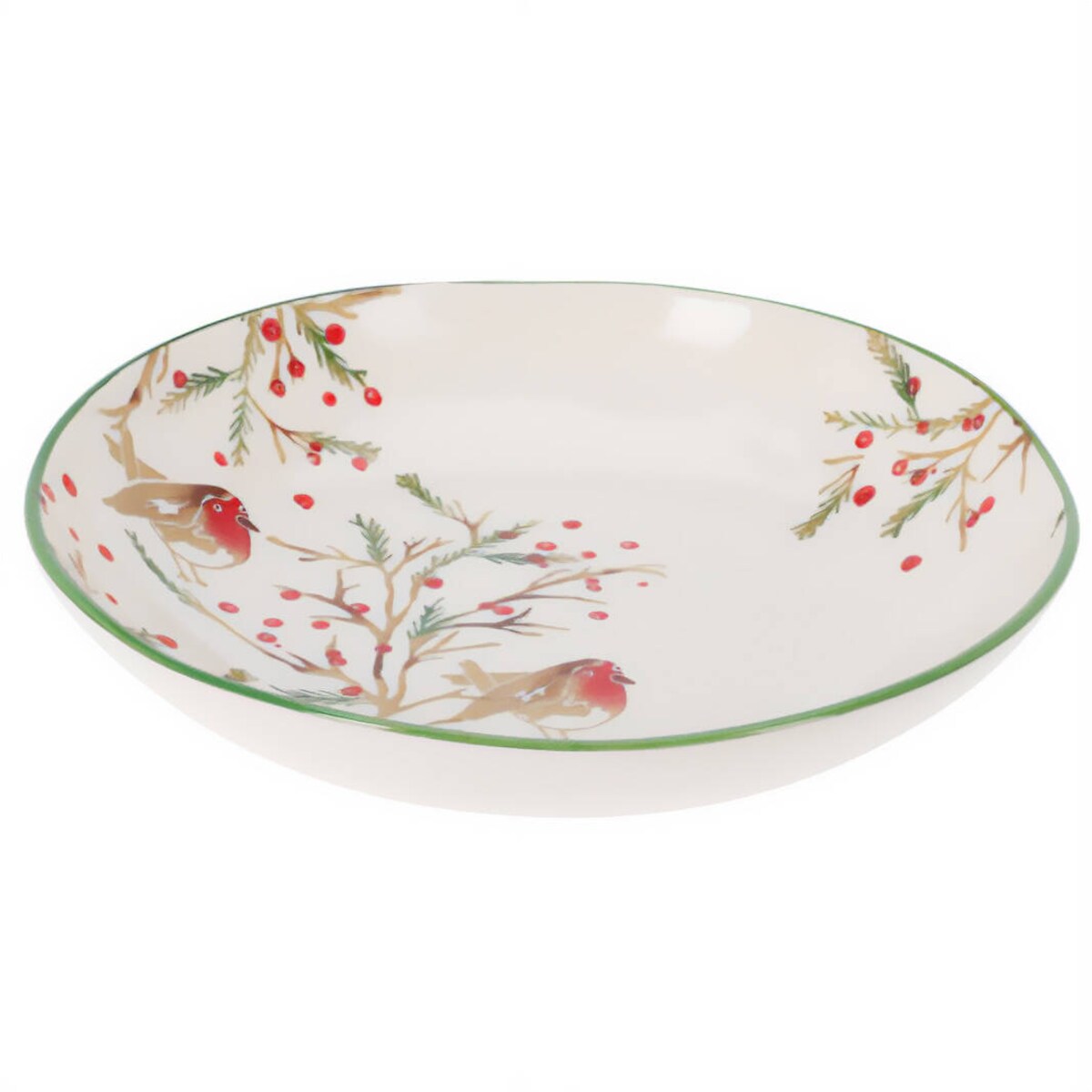 Świąteczna miska z kamionki, Ø 30 cm