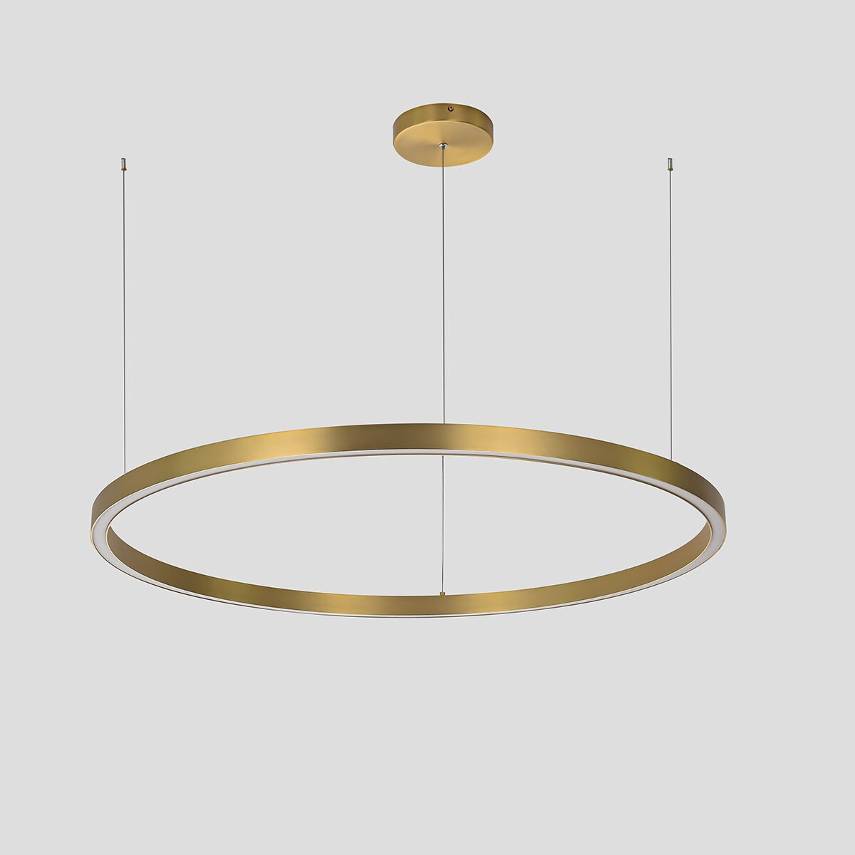 Złoty pierścień wiszący Midway LP-033/1P Light Prestige ring LED 3000K 35W